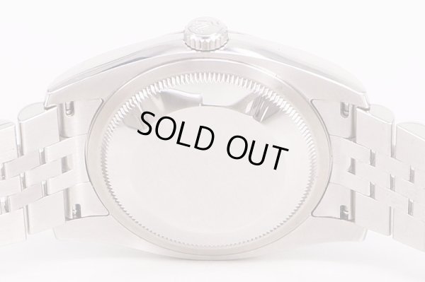 ロレックス　116234　579717JO（ランダム）　黒文字盤　裏面拡大