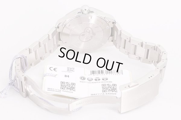 タグホイヤー　アクアレーサー　WAY111A　黒文字盤　ブレス