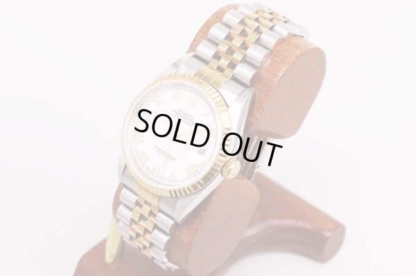 ロレックス　16233　T680153　白ローマ文字盤　サイド