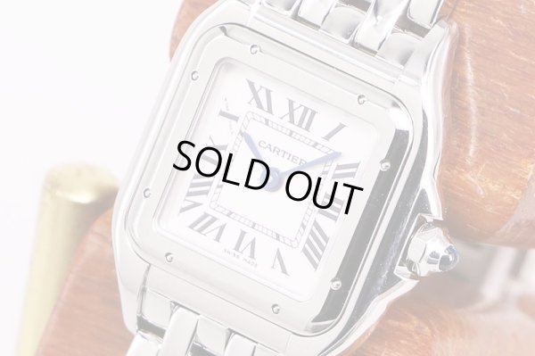 カルティエ　パンテールＳＭ　ＷＳＰＮ０００６　新型　銀文字盤　サイド拡大