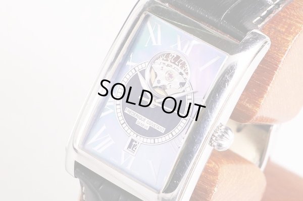 フレデリック・コンスタント　カレ　FC315MPB4C26　黒シェル文字盤　サイド拡大