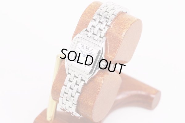 カルティエ　パンテールＳＭ　ＷＳＰＮ０００６　新型　銀文字盤　サイド