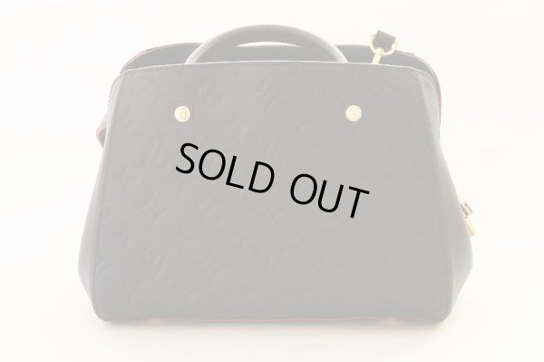 ルイ・ヴィトン モンテーニュBB M42747 SP4137 マリーヌルージュ 裏面