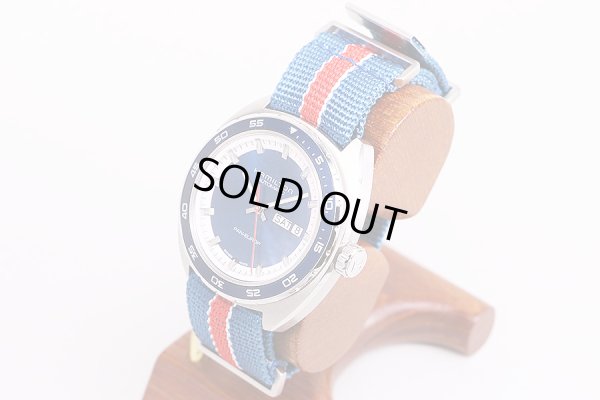 ハミルトン　パンユーロ　H354050　青文字盤　サイド