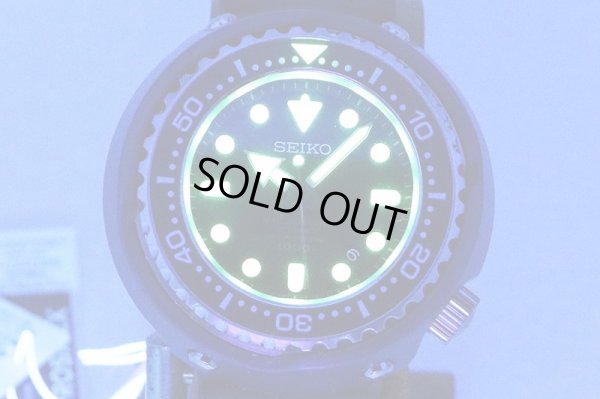 セイコー　プロスペック　マリンマスター　SBDX014　黒文字盤　ライト