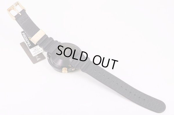 セイコー　プロスペック　マリンマスター　SBDX014　黒文字盤　ラバーベルト状態　裏面