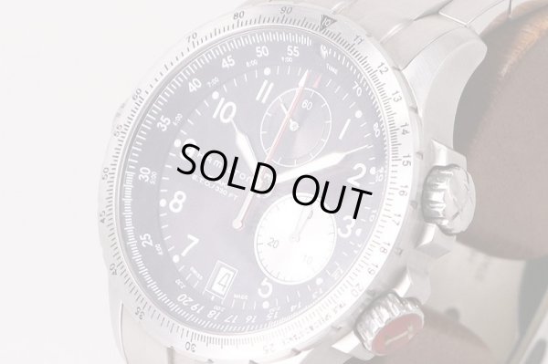 ハミルトン　カーキ　ETO　H776120　黒文字盤　サイド拡大