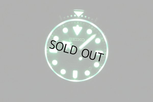 セイコー　プロスペック　マリンマスター　SBDX014　黒文字盤　ライト暗闇