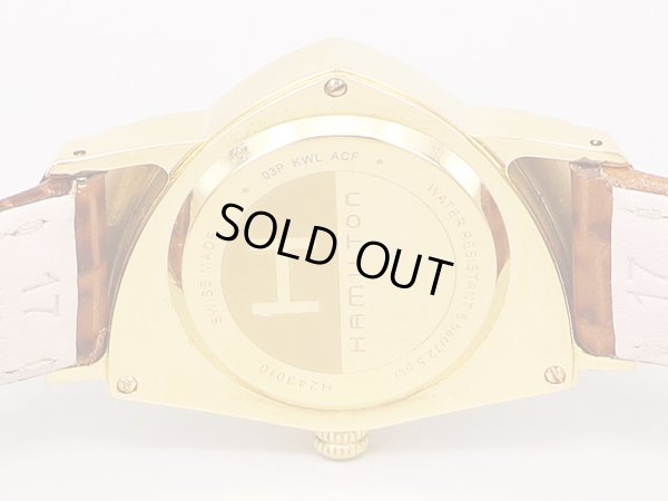 ハミルトン　ベンチュラ　H24310　白文字盤　60周年　裏面拡大