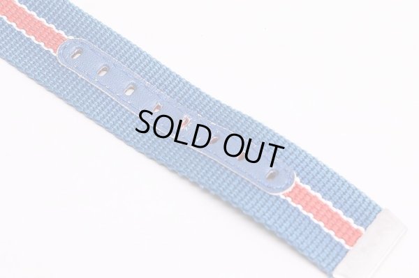 ハミルトン　パンユーロ　H354050　青文字盤　ナイロンベルト状態　小穴