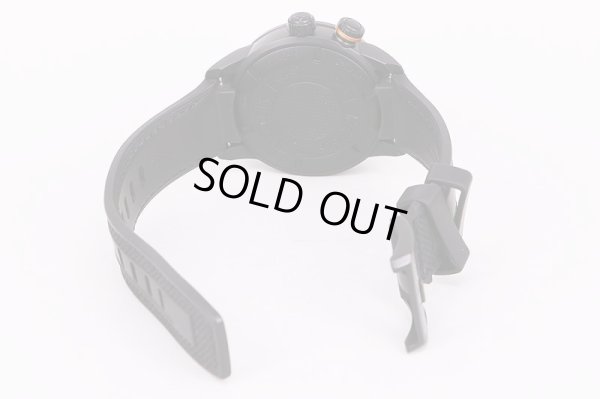 モーリス・ラクロア　ポントスS　ダイバー　PT6248　黒文字盤　ラバーベルト