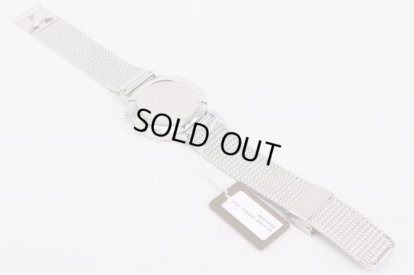 モーリス・ラクロア　エリロスクロノ　EL1088　銀文字盤　ベルト状態　裏面