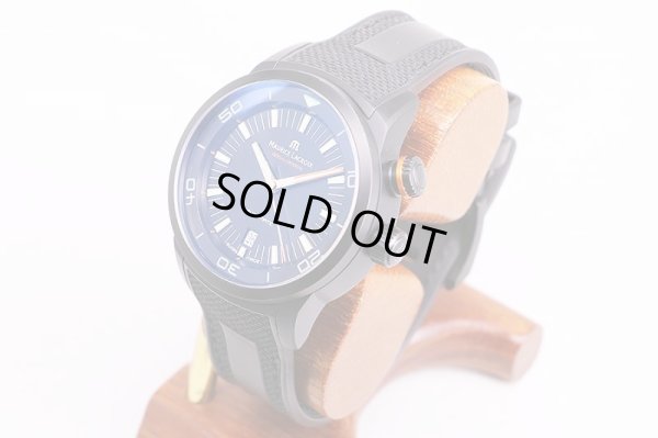 モーリス・ラクロア　ポントスS　ダイバー　PT6248　黒文字盤　サイド