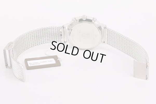 モーリス・ラクロア　エリロスクロノ　EL1088　銀文字盤　ベルト