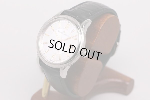 モーリス・ラクロア　レ・クラシック　LC6027　銀文字盤　金インデックス　サイド