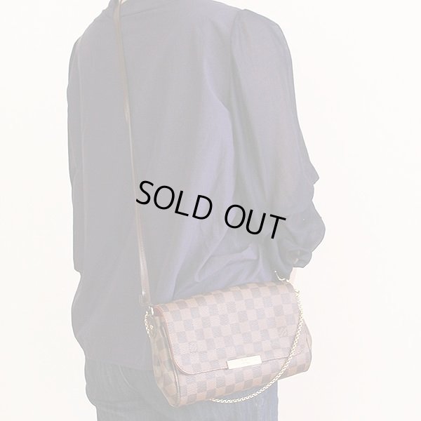 ルイ・ヴィトン フェボリットPM N41276 FL4164 掛けたイメージ