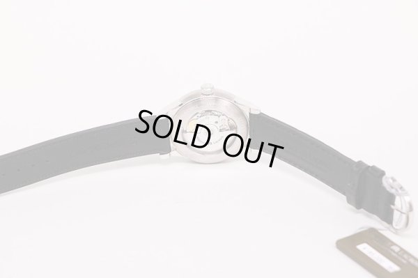 モーリス・ラクロア　レ・クラシック　LC6027　銀文字盤　金インデックス　革ベルト