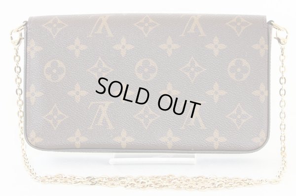 ルイ・ヴィトン　ポシェットフェリシー　(フューシャ） M61276 CA1109　裏面