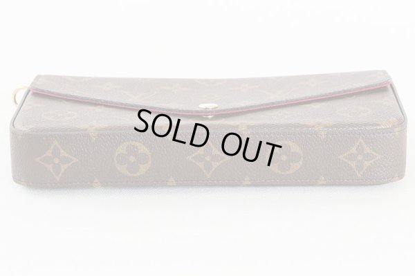 ルイ・ヴィトン　ポシェットフェリシー　(フューシャ） M61276 CA1109　底