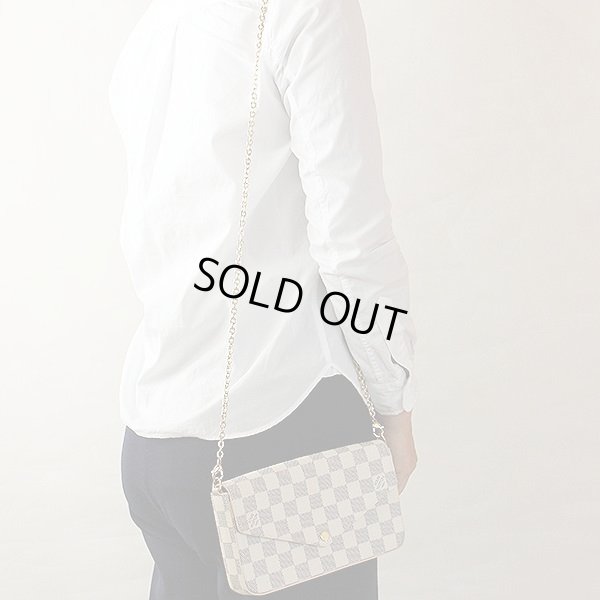 ルイ・ヴィトン ポシェットフェリシー N63106 MI0159 掛けたイメージ