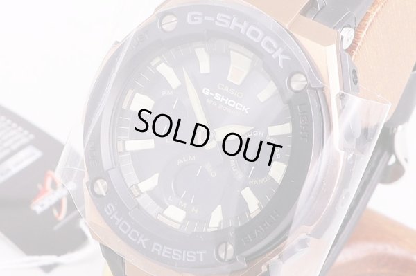 カシオ　Ｇショック　GST-S120L　5516　黒文字盤　サイド拡大