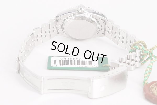 ロレックス　69174NG　U449552　黒シェル文字盤　新10P　ブレス