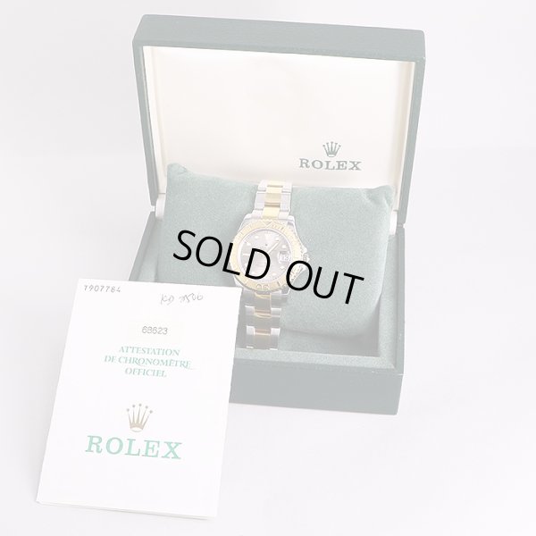 ロレックス　ヨットマスター　68623　T907784　銀文字盤　箱・保証書