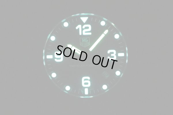 タグホイヤー　フォーミュラー1　WAH1110-0　黒文字盤　ライト暗闇