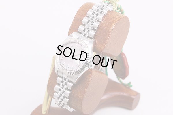 ロレックス　69174NG　U449552　黒シェル文字盤　新10P　サイド