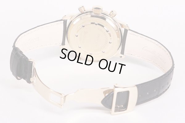 シェルマン　グランドコンプリケーション　プレミアム　白文字盤　革ベルト