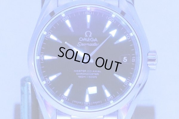 オメガ　シーマスター　アクアテラCOX　231.10.30　黒文字盤　ライト