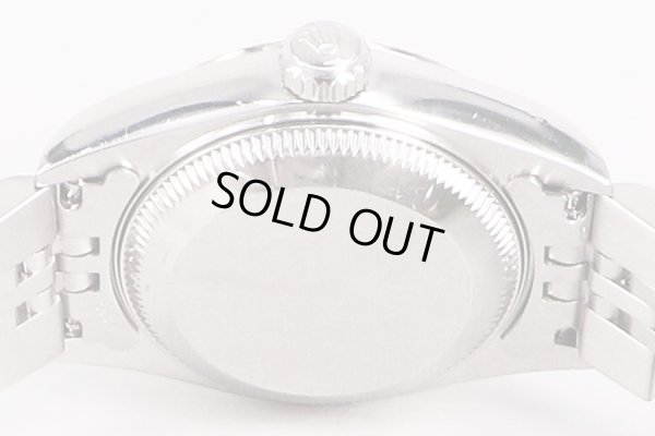 ロレックス　69174NG　U449552　黒シェル文字盤　新10P　裏面拡大