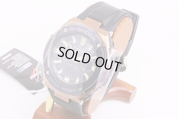 カシオ　Ｇショック　GST-S120L　5516　黒文字盤　サイド