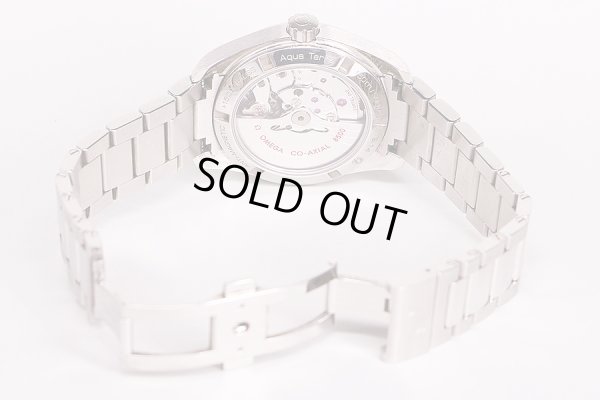 オメガ　シーマスター　アクアテラCOX　231.10.30　黒文字盤　ブレス