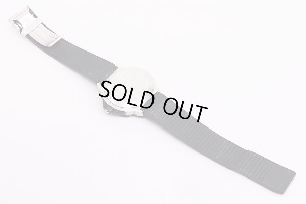 タグホイヤー　フォーミュラー1　WAH1110-0　黒文字盤　ラバーベルト状態　裏面