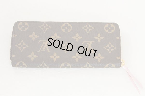 ルイ・ヴィトン　ポルトフォイユクレマンス　M61298 CT0240　ローズバレリーヌ　裏面