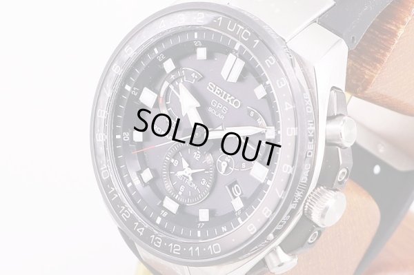 セイコー　アストロン　ＳＢＸＢ１６９　８Ｘ５３－０ＢＢ０　黒文字盤　サイド拡大