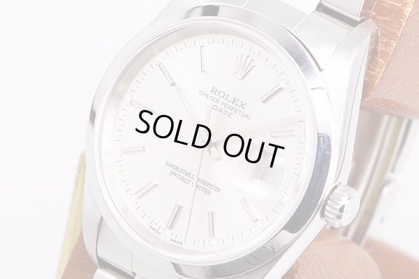 ロレックス　１５２００　Ｄ９６５５２３（２００５年）　銀文字盤　サイド拡大