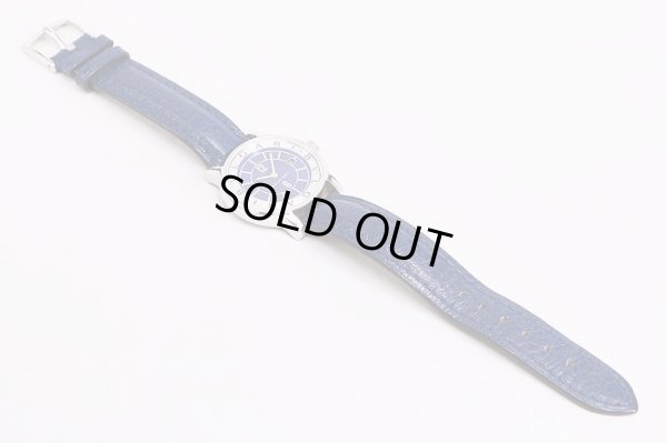 ブルガリ　ソロテンポ　ＳＴ２９　青文字盤　革ベルト状態　表面