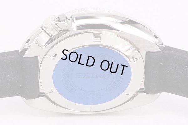 セイコー　プロスペック　ダイバー２００ｍ　ＳＢＤＸ０３１　黒文字盤　裏面拡大