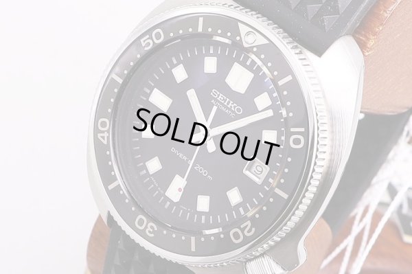 セイコー　プロスペック　ダイバー２００ｍ　ＳＢＤＸ０３１　黒文字盤　サイド拡大