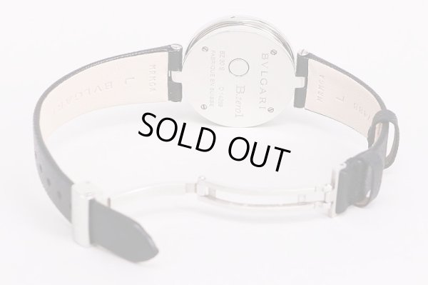 ブルガリ　Ｂ０１　ＢＺ３０　ピンクシェルＤハート文字盤　革ベルト