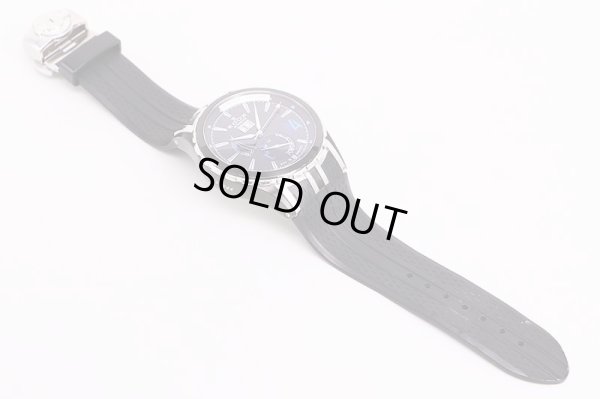 エドックス　グランドオーシャン　９４００３　黒文字盤　シードバイ限定　ラバーベルト状態