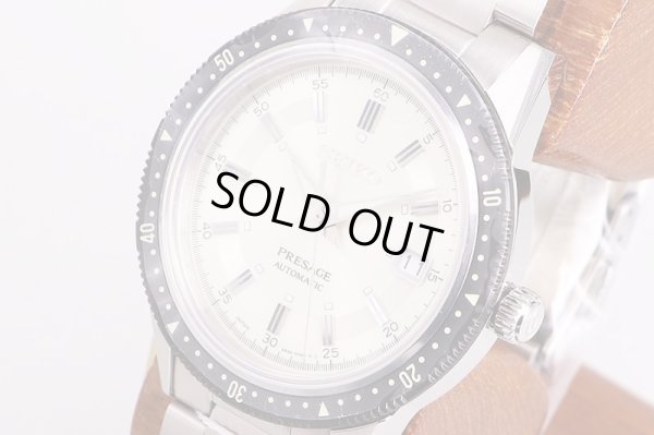 セイコー　プレサージュ　ＳＡＲＸ０６９　６Ｒ３５－００J０　銀文字盤　サイド拡大