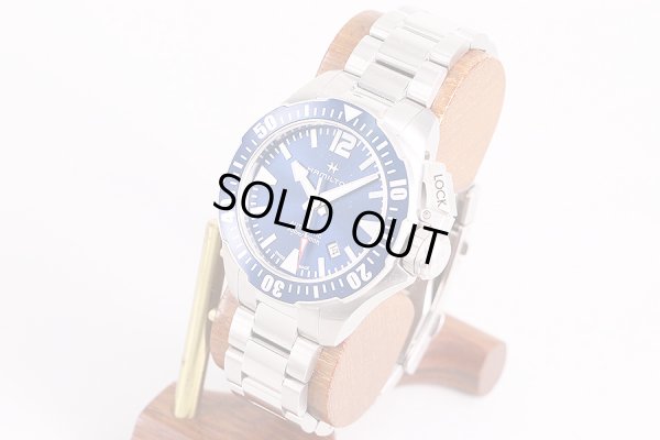 ハミルトン　カーキ　ダイバーオープンウォーター　H777705　青文字盤　サイド