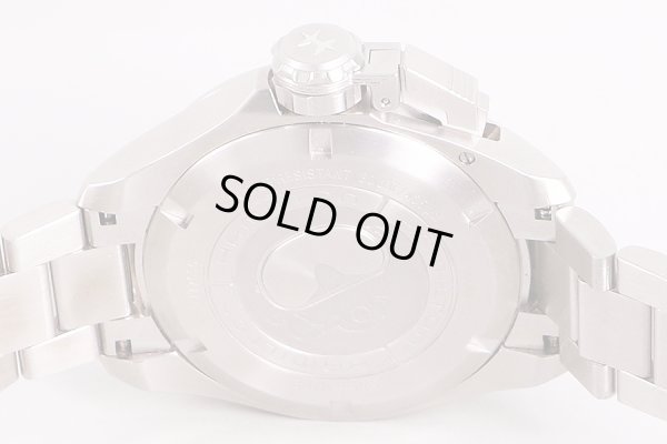 ハミルトン　カーキ　ダイバーオープンウォーター　H777705　青文字盤　裏面拡大