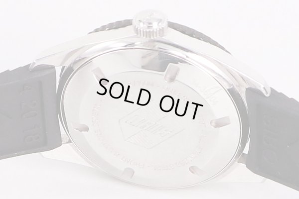 オリス　ヘリテージ　ダイバー　7707　黒文字盤　裏面拡大