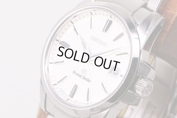 セイコー　グランドセイコー　ＳＢＧＸ０５３　９Ｆ６２－０ＡＡ０　白文字盤　サイド拡大