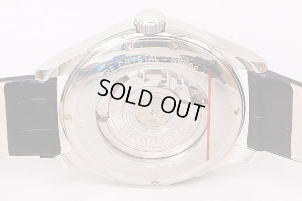 ハミルトン　ジャズマスター　スモールセコンド　H325550　黒文字盤　裏面拡大