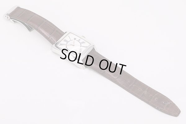 モーリス・ラクロア　ポントス　パワーリザーブ　PT6157　白文字盤　革ベルト状態　表面